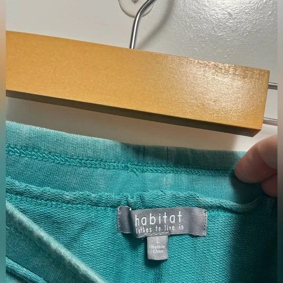 Habitat clothes to live in Teal Blue Set Women’s Size Large - Picture 4 of 13
